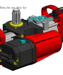 - Mô tơ âm sàn sử dụng động cơ thủy lực.