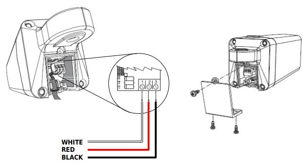Cổng mở cánh tay đòn PHOBOS BT A25 - Italy 7 Sơ đồ đấu điện cho motor cổng tự động tay đòn Phobos