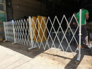 Báo giá Hàng Rào Xếp Kéo Tay Chữ T 2025 8 Hàng rào xếp kéo tay chữ T