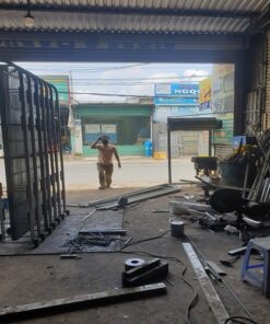 Hàng rào xếp di động chữ U 2 Hàng rào xếp chữ U di động thiết kế đẹp