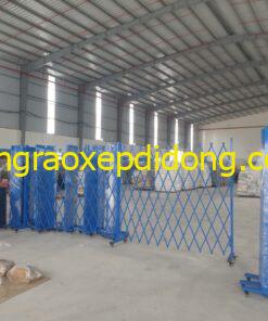 Báo giá Hàng Rào Xếp Kéo Tay Chữ T 2025 3 Mẫu hàng rào xếp di động kéo tay mới 2024