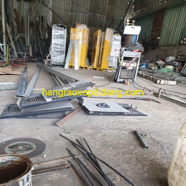 cong ty trinh anh sản xuất hàng rào xếp Sản xuât và lắp đặt hàng rào xếp chữ T